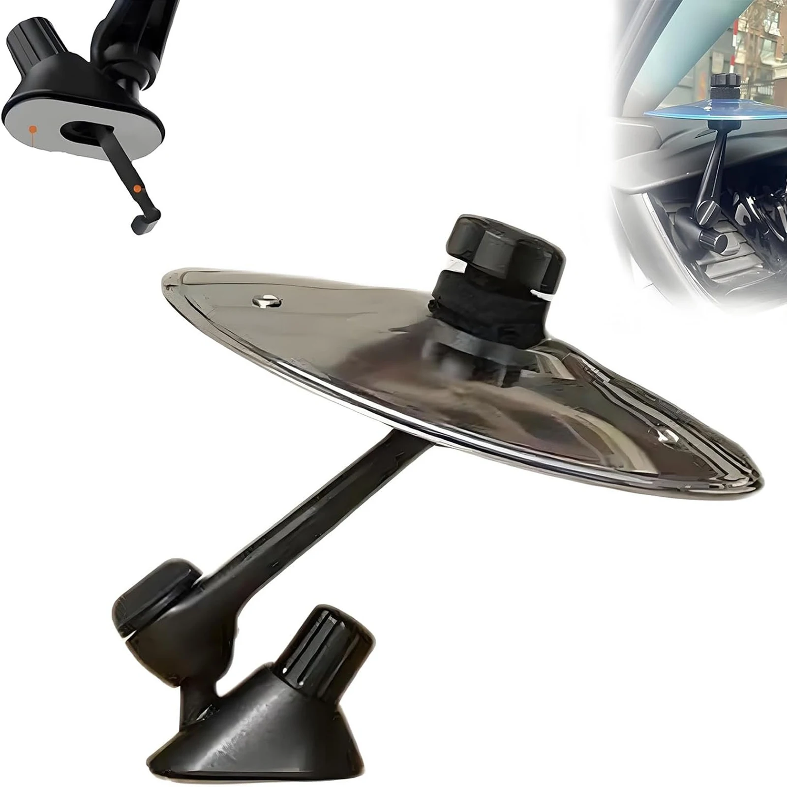 Car Crash Cymbal Air Vent Mini Drum Car Hand-Shooting Cymbals Car Drum Cymbal Air Vent Musical Instrument for Car Interior