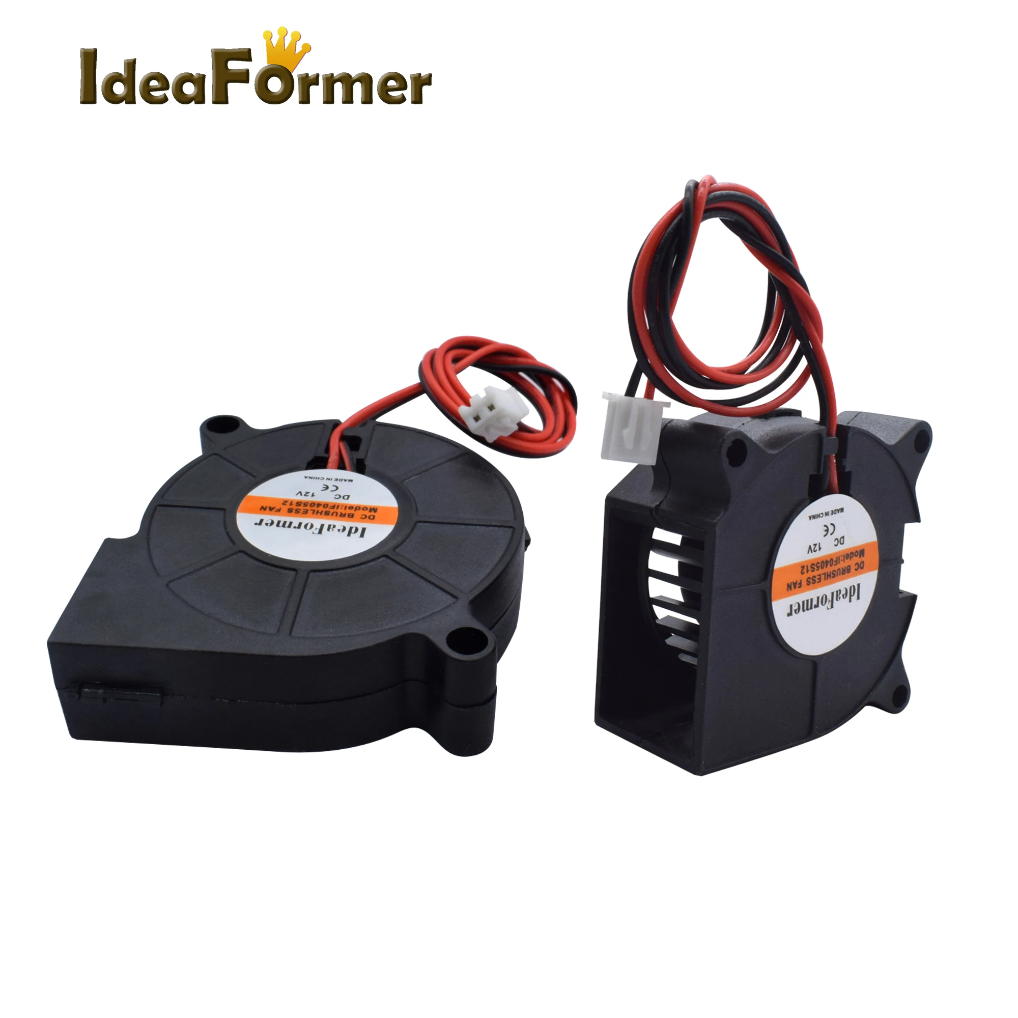 1 Chiếc 4020/5015 Máy Thổi Turbo Quạt Làm Mát Không Chổi Than DC 12V & 24V 3D Máy In Với 2Pin Dupont Dây đế Tản Nhiệt 30Cm Dây J-Đầu