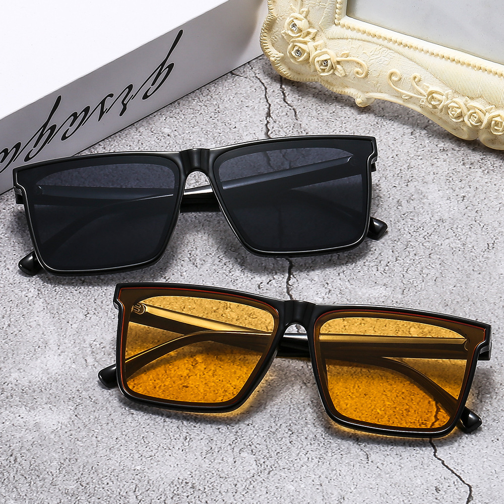 1/3PCS Nuovi Occhiali da sole da uomo Guida Occhiali da sole anti-UV Forma concava Occhiali da sole con montatura lunga da donna gafas de sol hombre