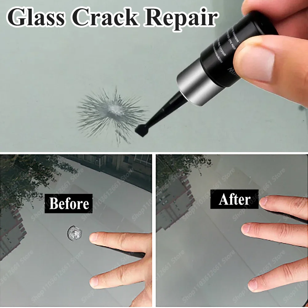 Car Glass Repair Window Cracks Gone Kit Remove Scratch Automobile Truck Motorcycles Broken Repair Windscreen Crack Recovery Set
