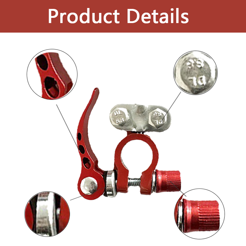 2 Stuks Aluminiumlegering 2 Stuks Batterij Terminal Hoge Kwaliteit Auto-onderdelen Batterij Top Joint Spot Tool Batterij Clip batterij Clip Tang