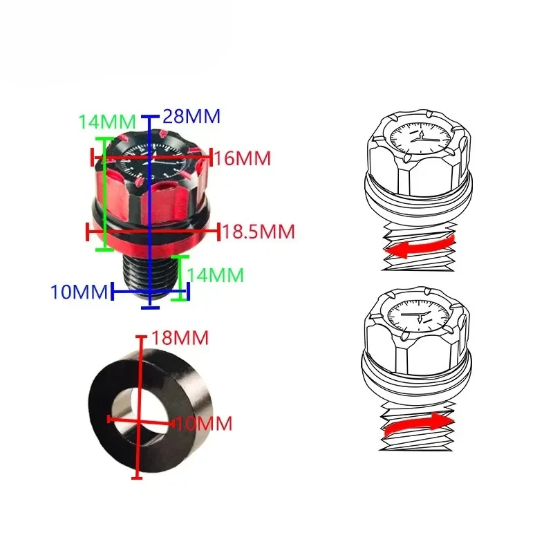 Motorcycle 2023 RnineT Black/Chrome Passenger Seat Bolt Tab Screw For BMW R nineT Rnine T Pure /5 R nine T Scrambler Urban G/S