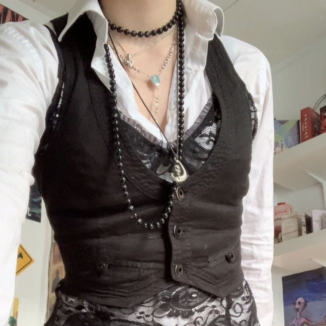 Gothic Retro Taste Down Fit Jacke Weste Solide Ästhetischen Vintage Fairycore Grunge Schlank Tank Tops Ärmellose Punk Stil Weste Weste Weste