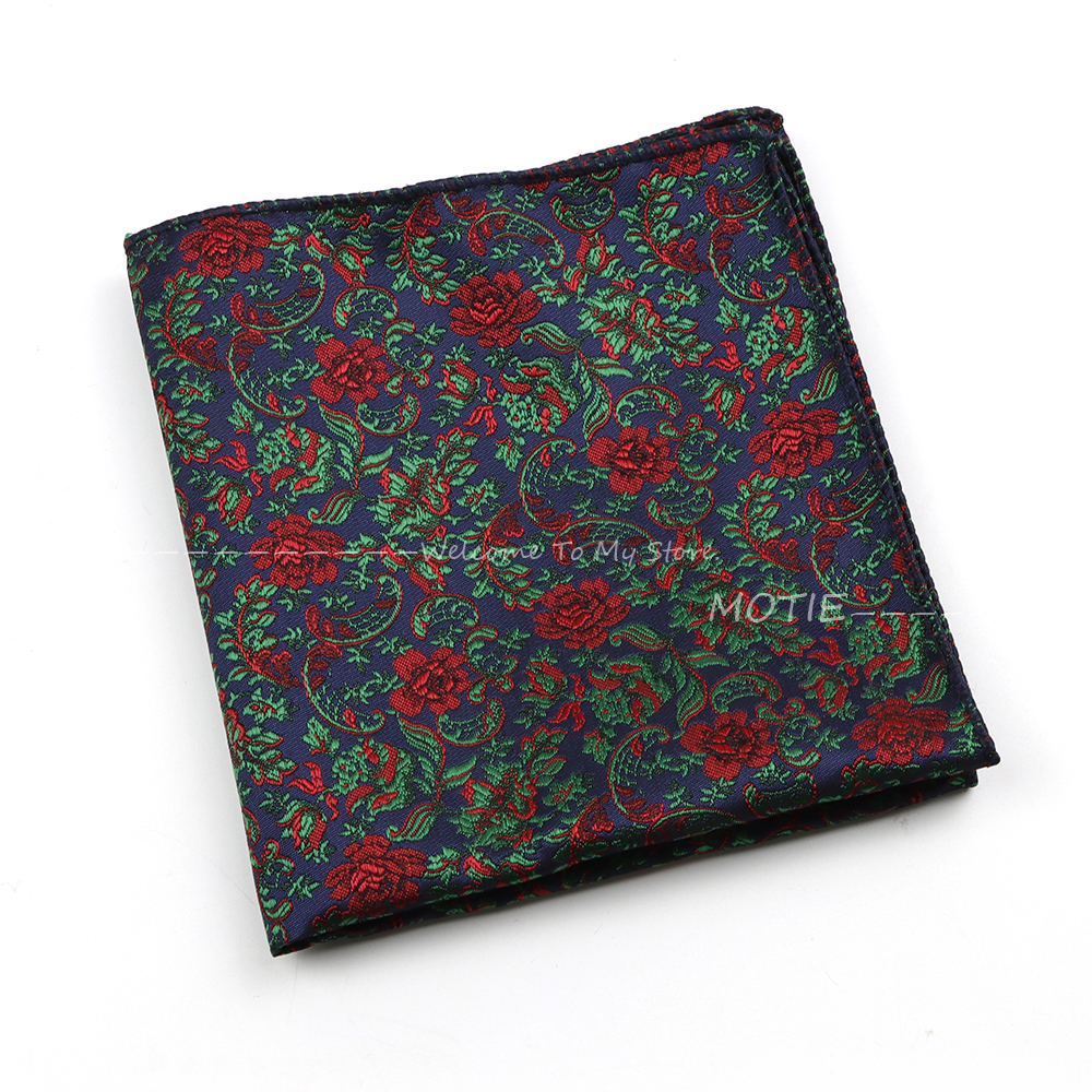 Männer elegant Polyester Taschentuch schöne Blumen fit Liebhaber Tag Einst ecktuch Taschentuch täglich Freizeit kleidung Anzug Kleid Accessoire