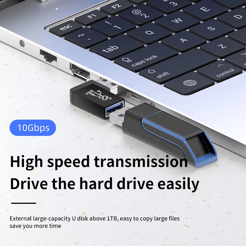 Adaptador de extensão de ângulo reto usb 3.0 macho para fêmea, 90 graus, adaptador de cotovelo para cima, 10gbps para laptop, pc, conector converter