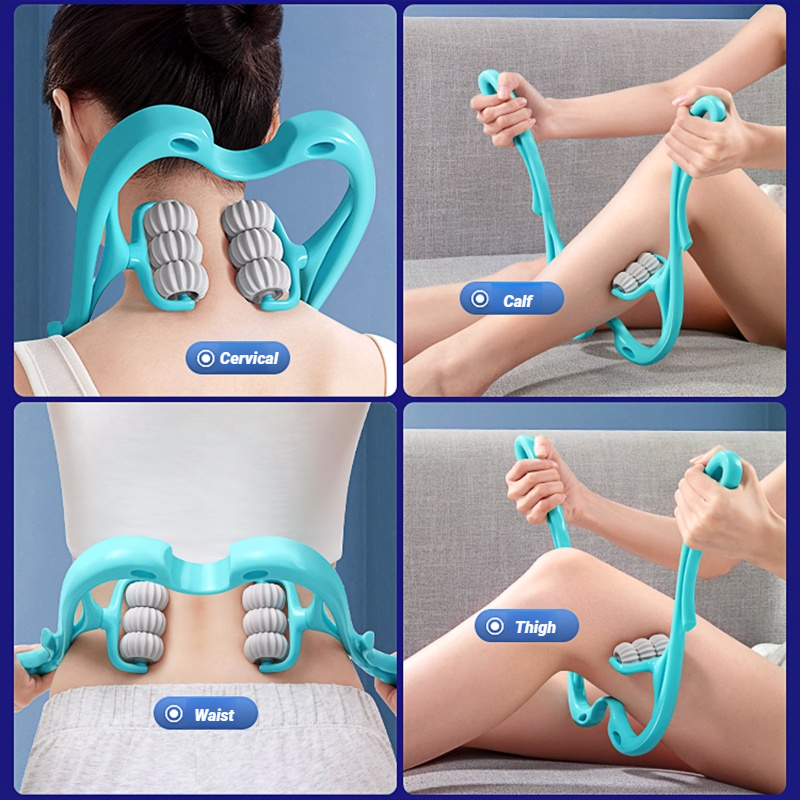 Wervelkolom Halswervel Schouder- en nekmassage Thuis Handmatige stimulator Handklemapparaat Kneden Ontspanning Artefact