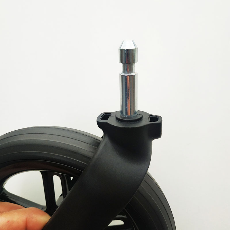 Rueda de cochecito para cochecitos de la serie Melio Compatible con Cybex Melio 2/3/carrito de fibra de carbono con rodamiento de eje, accesorios para cochecito de bebé