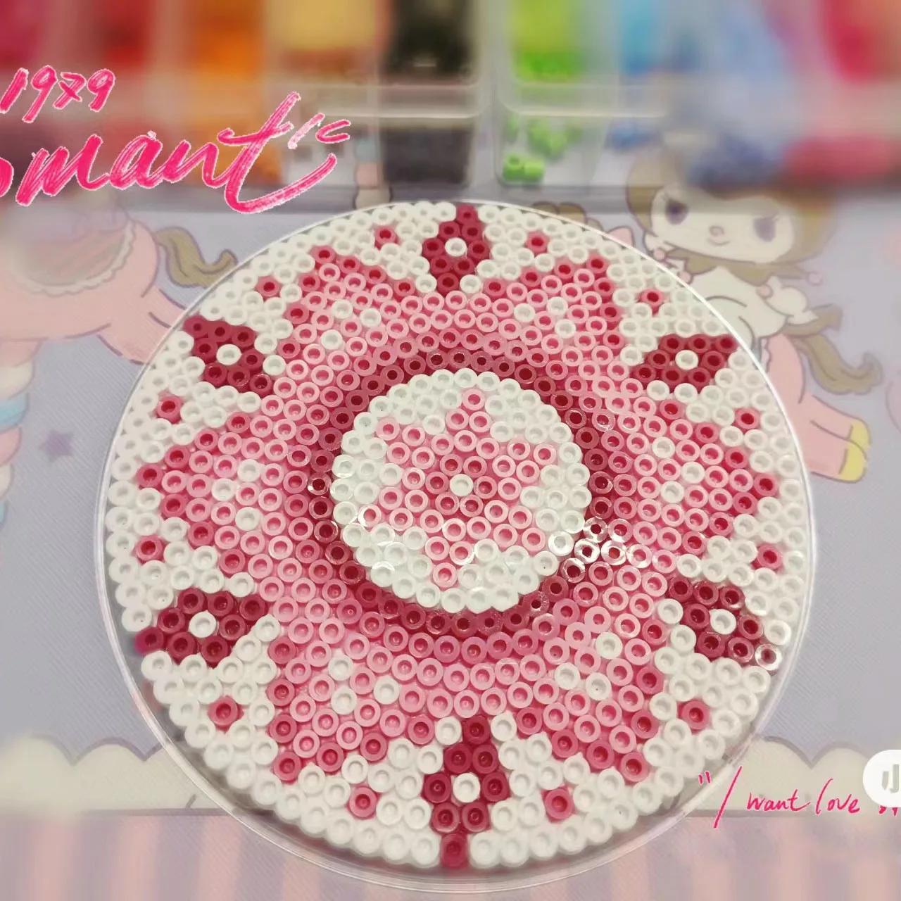 5mm 1000 Stück Perler PUPUKOU Perlen Sicherung Perlen Perlmutt Eisenperlen für Kinder Hama Perlen Diy Puzzles Hochwertiges handgemachtes Geschenkspielzeug