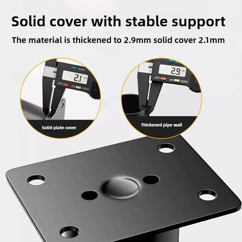 1PCS Teleskop Einstellbare Bett Strahl Unterstützung Beine Hohe Qualität Platz Zimmer Büro Möbel Stuhl Beine Verlängerung Metall Sofa Füße