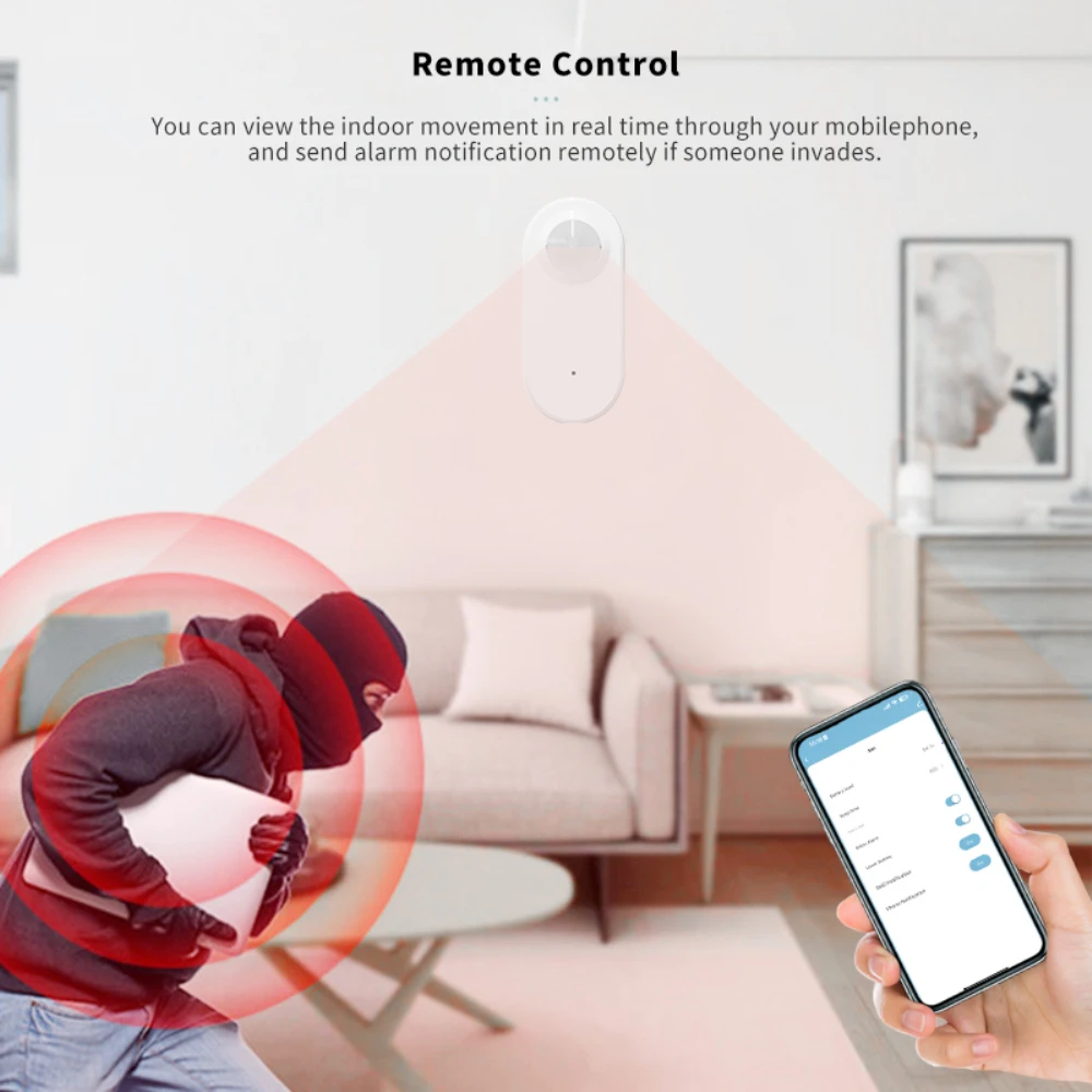 Xiaomi WIFI Zigbee 3,0 Sensor de movimiento del cuerpo humano inalámbrico aplicación Smart Life movimiento del cuerpo Mini Sensor de movimiento PIR con Zigbee Gateway