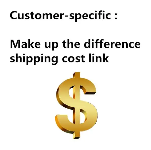 taxa de envio Outras categorias especiais/postagem adicional/diferença de preço