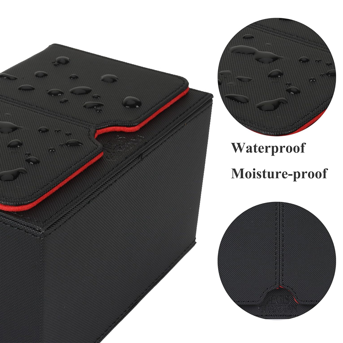 1Pc トレーディングカードケースデッキボックス収納趣味保護 TCG MTG 耐久性のある野球カードホルダーディスプレイカードケース