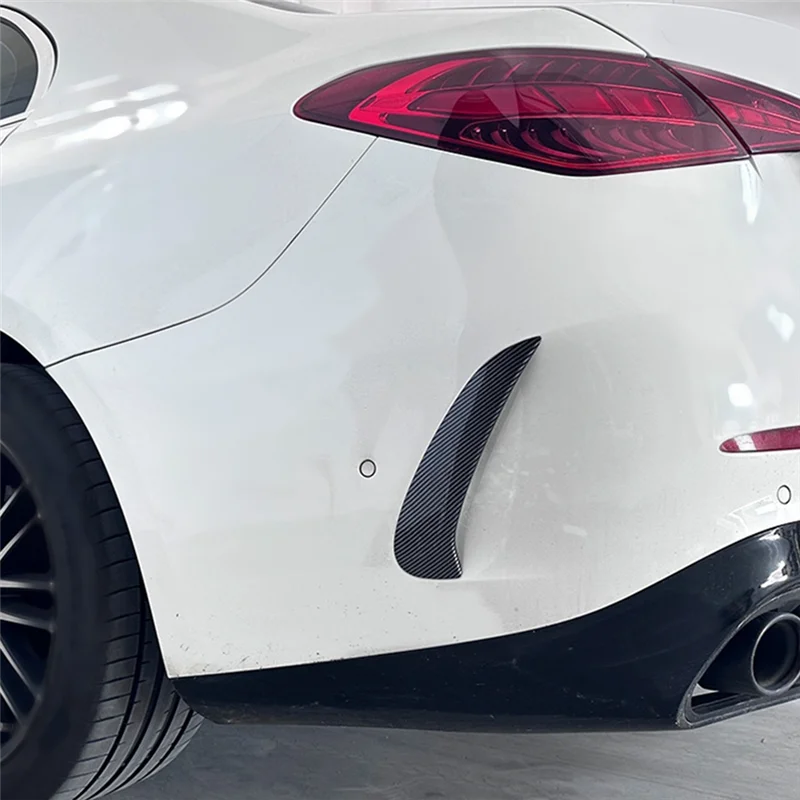 M93K-Spoiler Bumper Belakang Serat Karbon Penutup Trim Ventilasi Udara Untuk C-Class W206 C260 2022+ Aksesoris Suku Cadang Mobil