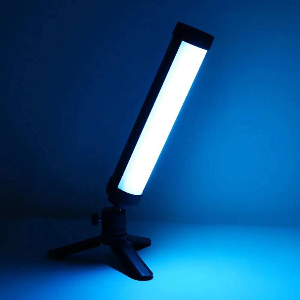 LUXCEO V8 Portable RGB vidéo lumière Gamer lampe 2000mAh Photo vidéo prise de vue Selfie éclairage lumières de remplissage pour Vlog/YouTube