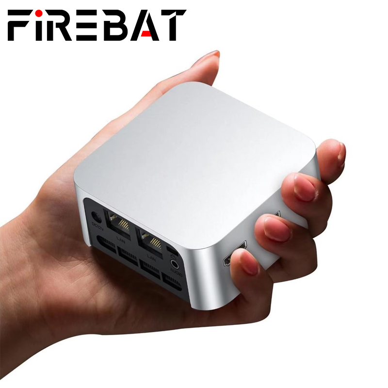 FIREBAT T8 PLUS Mini PC Gamer Intel N100 CPU Windows 11 Mini PC de jeu LPDDR5 16GB RAM 512GB SSD WIFI5 BT4.2 ordinateur de bureau