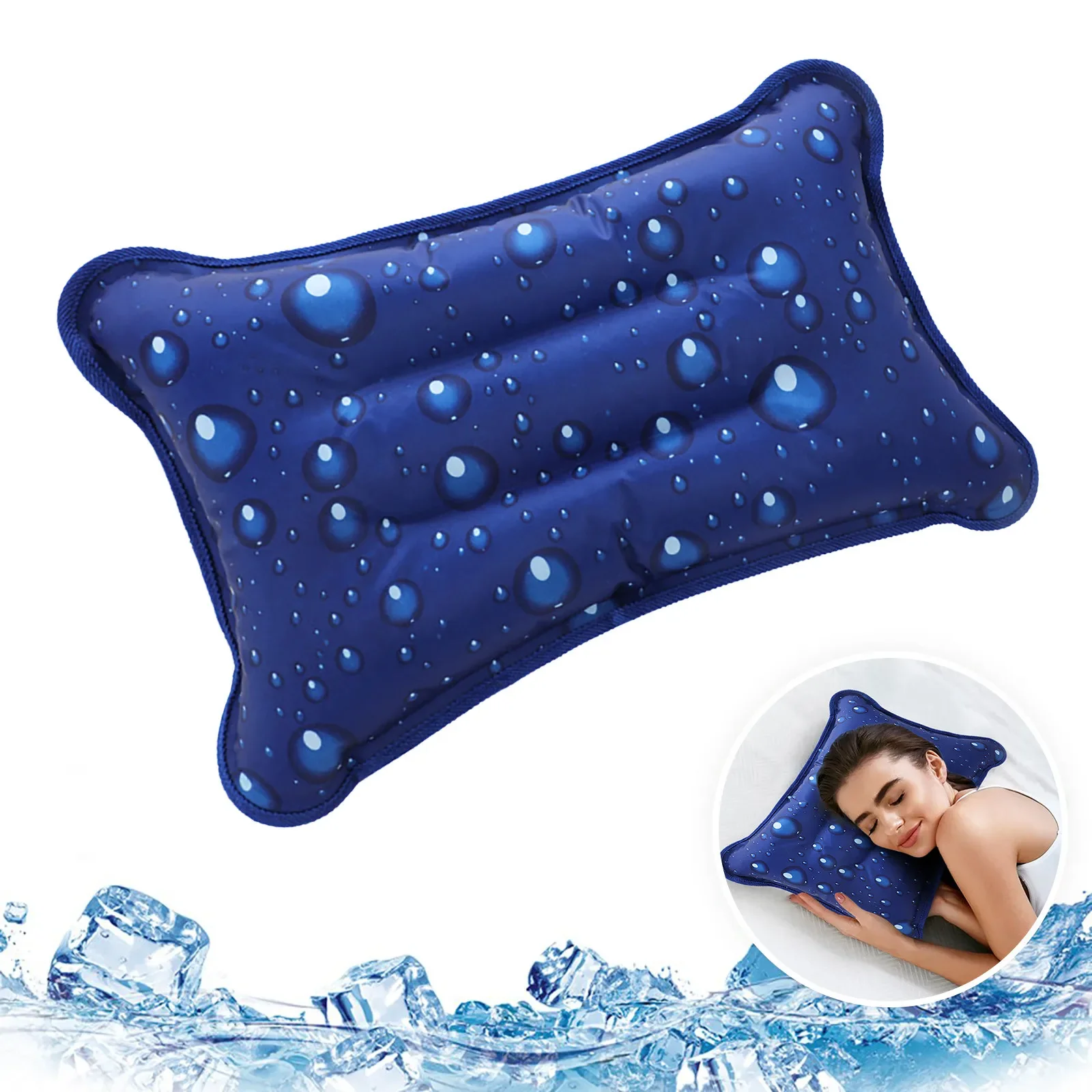 Cuscino per l'acqua di raffreddamento estivo cuscino per dormire tappetino per sollievo muscolare cuscino rinfrescante cuscino per ghiaccio massaggiatore biancheria da letto cuscino per dormire