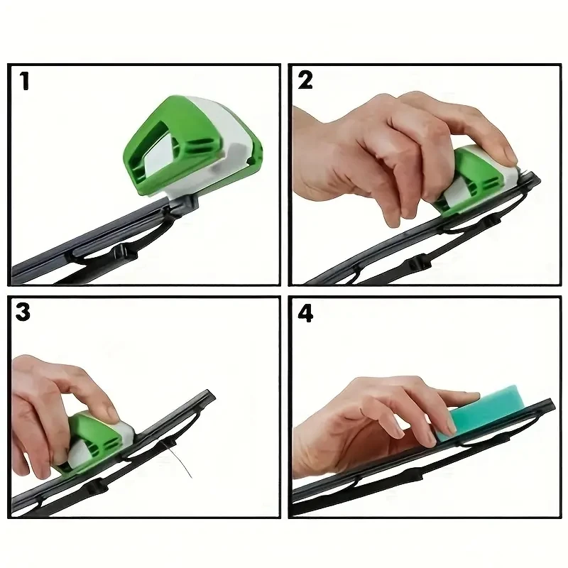 Universal Car Wiper Repair Tool Blade Restorer Cleaner ABS Plastic for All Auto Windshield Cross-border