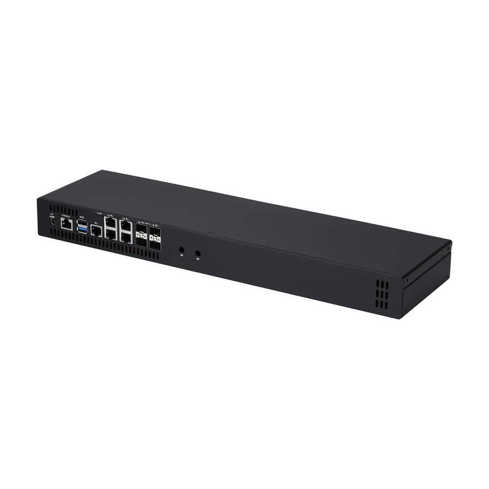 Q20300G9 1U Rack CPU Atom C3758R C3758 C3808 C3908, 4x 10G SFP+/5x Intel 2,5G LAN/consola/DDR4 RAM, enrutador Firewall Qotom