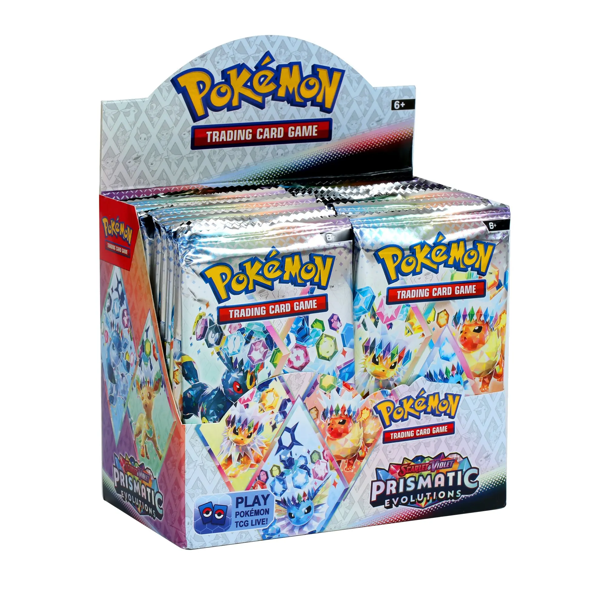 324/360 pezzi/set Pokemon Card Brilliant Stars 151 Evoluzioni prismatiche PALDEAN FATES English Booster Battle Transaction Card.
