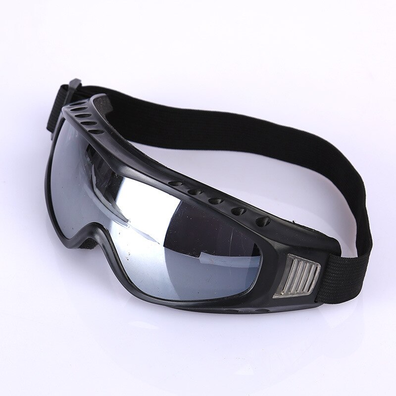 Двухслойные очки для защиты от ветра, цвет оправы черный