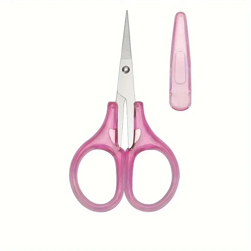 1 PC Compact Precision CRAFT กรรไกร SHARP ใบมีดสแตนเลสพร้อมหมวกป้องกัน, Tsa-ได้รับการอนุมัติสําหรับเดินทางเครื่องเขียน