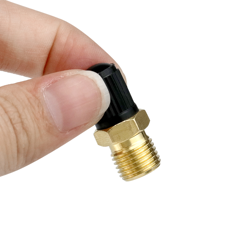 Латунные стержни клапанов для шин 1/8 NPT 1/4 NPT M8x1, высококачественные воздушные клапаны для автомобилей, мотоциклов, велосипедных шин, прочные колпачки