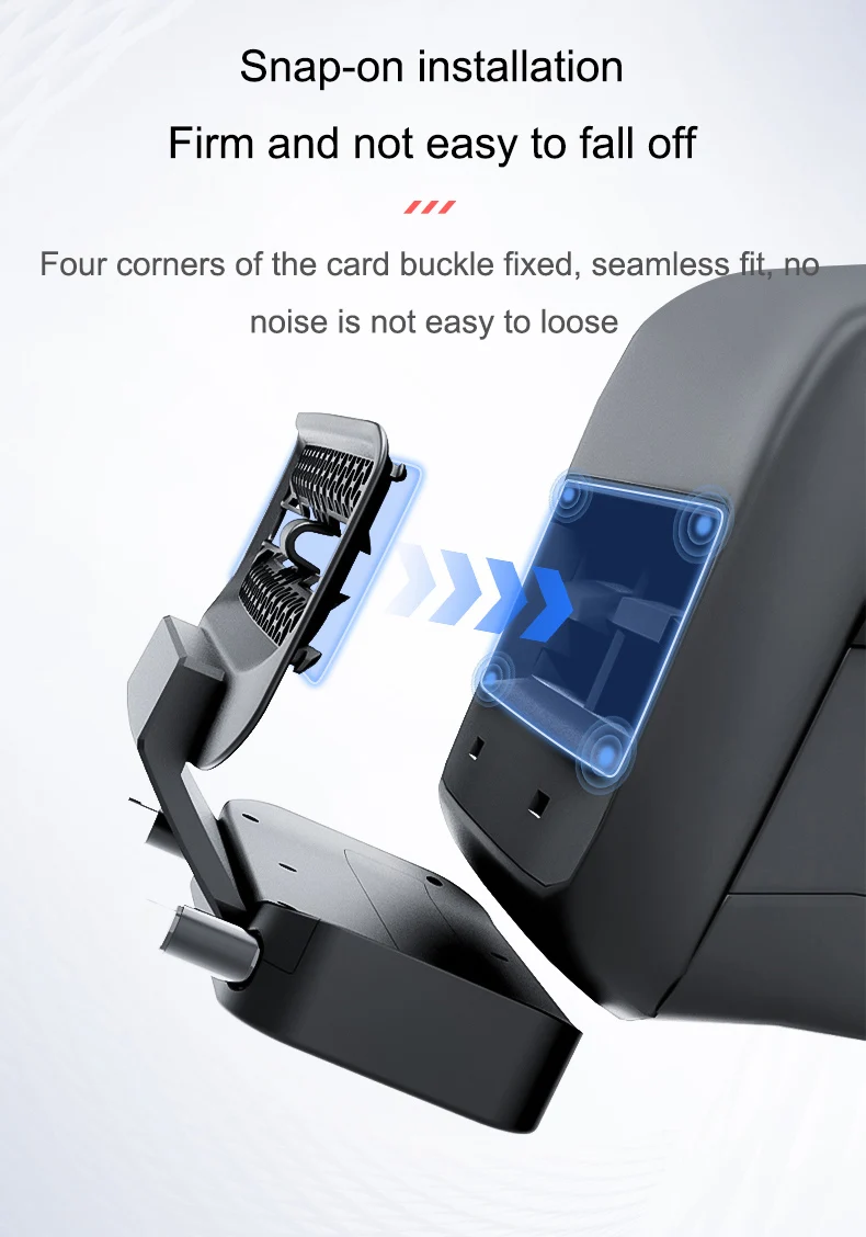 For Tesla Model 3/Y 2021-2023 Rear Air Vent Intelligent Docking Station Type-C PD 27W Fast Charger USB Extender Docking Station