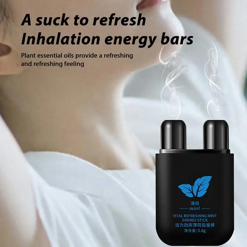 Nose Inhaler Stick 1ml2/pcs Nasal Inhaler Tubes Dual-Holes For Sinus Relief Portable Nasal Inhaler Tubes With Cooling Oils