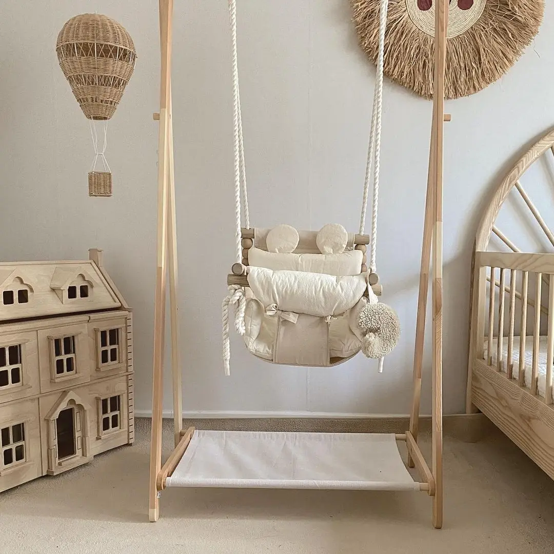 Infant household indoor swing cloth rocking chair Children's hanging chair