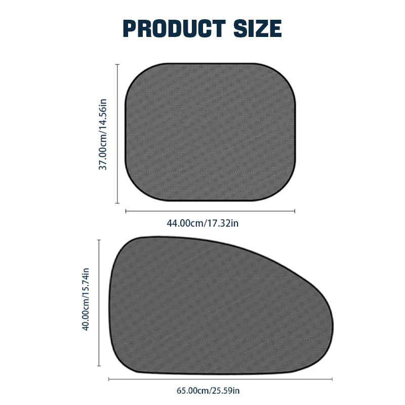 BLALION รถบังแดดครอบคลุม Universal กระจกพับ Visor Reflector กระจก Auto Sun Shade Protector อุปกรณ์เสริม
