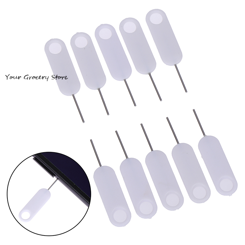 10 Stück SIM-Kartenfach-Entfernungsstift, Auswurföffner-Werkzeug für Smartphones, Tablets