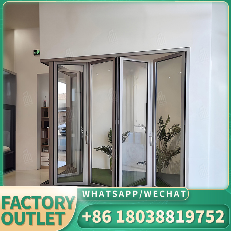 NFRC Fábrica OEM Moderna Segurança Residencial Exterior Forjada Portas Frontais de Ferro Porta Francesa