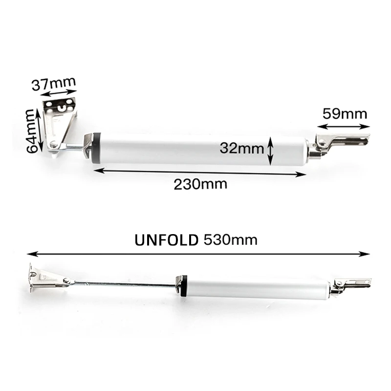 Automatic Door Soft Close 90 Degrees Within The Positioning Stop Buffer Adjustment,Door Closer Furniture Hardware