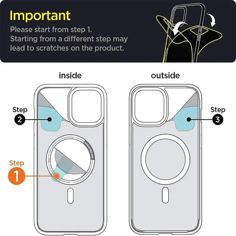 Custodia magnetica trasparente per iPhone 15 14 11 13 12 16 Pro Max Plus per Magsafe Custodie di ricarica wireless trasparenti Accessori per telefoni