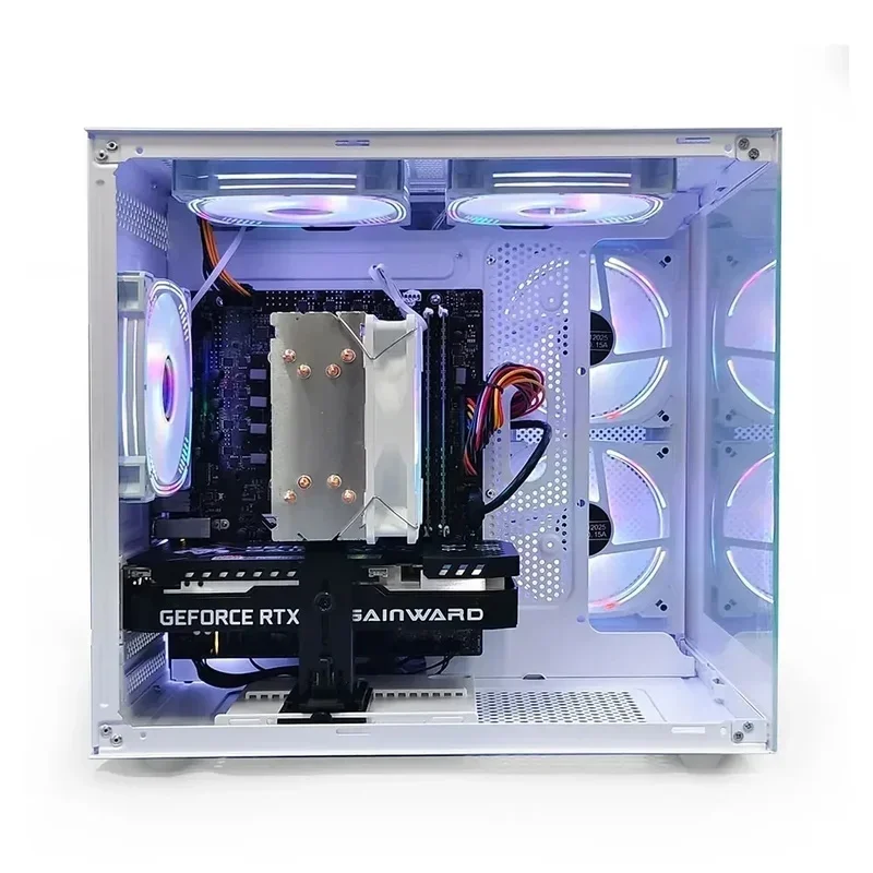 คอมพิวเตอร์ตั้งโต๊ะสำหรับเล่นเกมจากโรงงาน Intel I5 12400f I7 14700kf Amd R5 5600gt R7 8700f 1tb Ssd 16gb Ram สำหรับเกมเมอร์ คอมพิวเตอร์ตั้งโต๊ะออลอินวัน