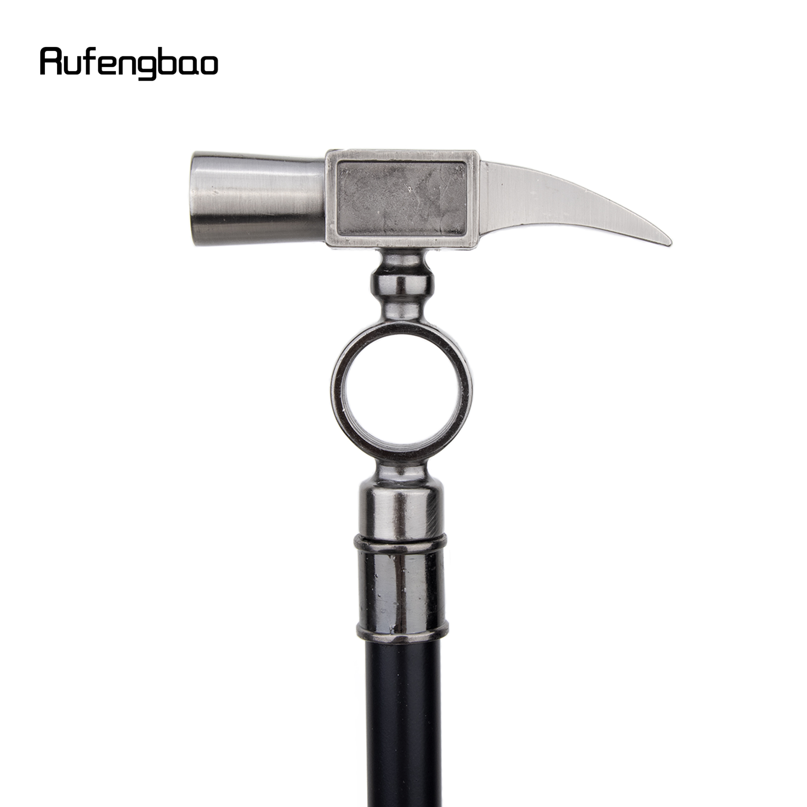 Bastón de martillo grande con placa oculta, bastón de moda de autodefensa, Cosplay de Halloween, bastón de vampiro de 93cm