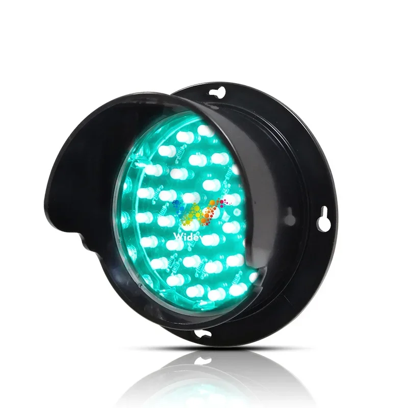 Customized LED Arrow Boards Parts, Traffic Light Replacement, Signal Lamp, Yellow, Red, Green, DC 12V, 24V, 100mm