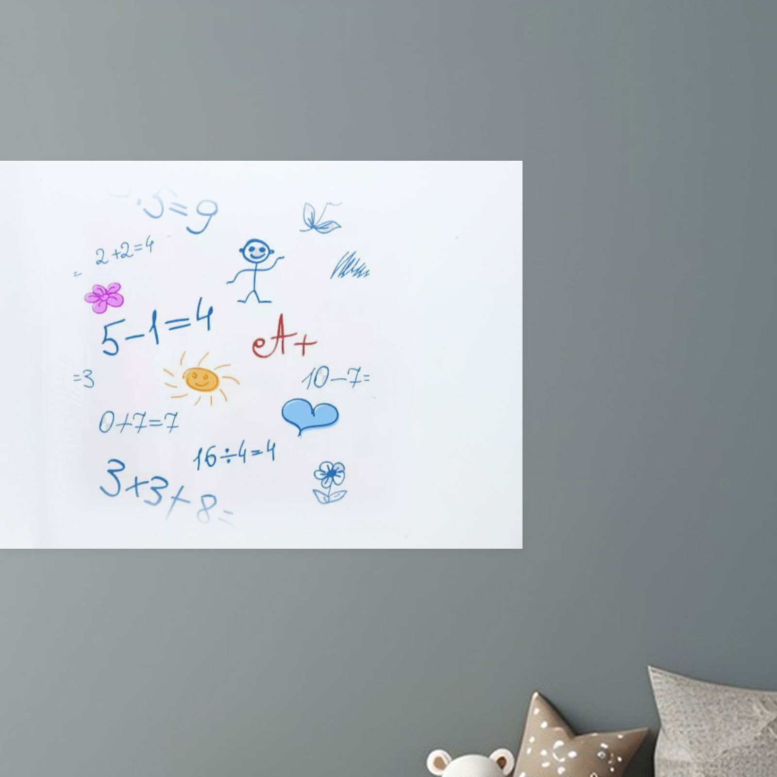 Whiteboard, Whiteboard-Wandaufkleber, trocken abwischbare Tapete, Tafeltuch, großes Einkaufen