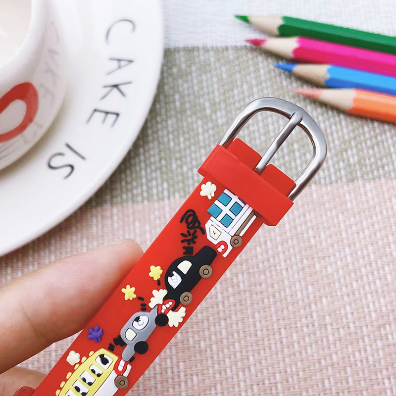 Часы наручные chaoyada кварцевые для мальчиков и девочек, модные Мультяшные детские, с ремешком для рук, для студентов