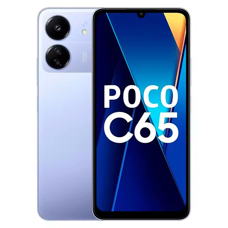 Globale Version POCO C65 MediaTek Helio G85 6.74" Dot Drop Display 50MP Kamera 5000mAh Großer Akku 3.5mm Kopfhöreranschluss