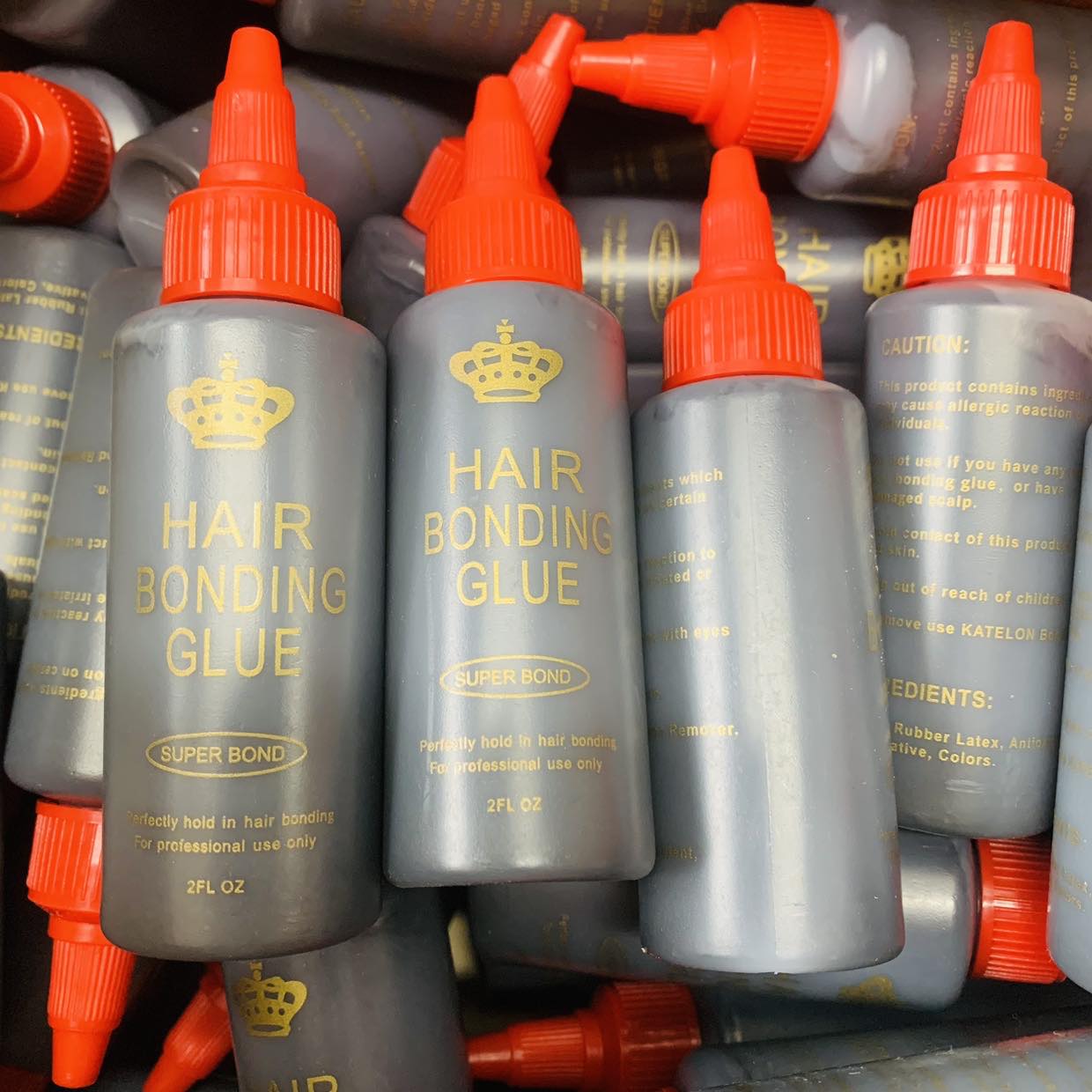 Zwart Haar Weven Bond Waterdichte Anti-schimmel Haar Bonding Lijm Super Bond Voor De Perfecte Hold In Haar Bonding Kant lijm