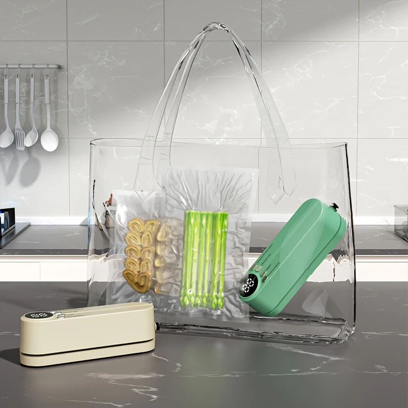 Xiaomi Mijia Portable USB charging multifunctional food vacuum sealer with sealing external suction and inflation functions