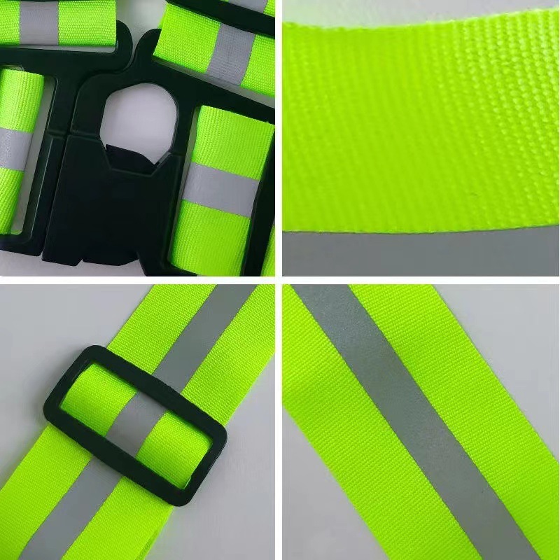 Elastic Safety Reflective Vest Straps with Reflect Strips Reflective Jacket for Men Women Children Night Running Walking Biking