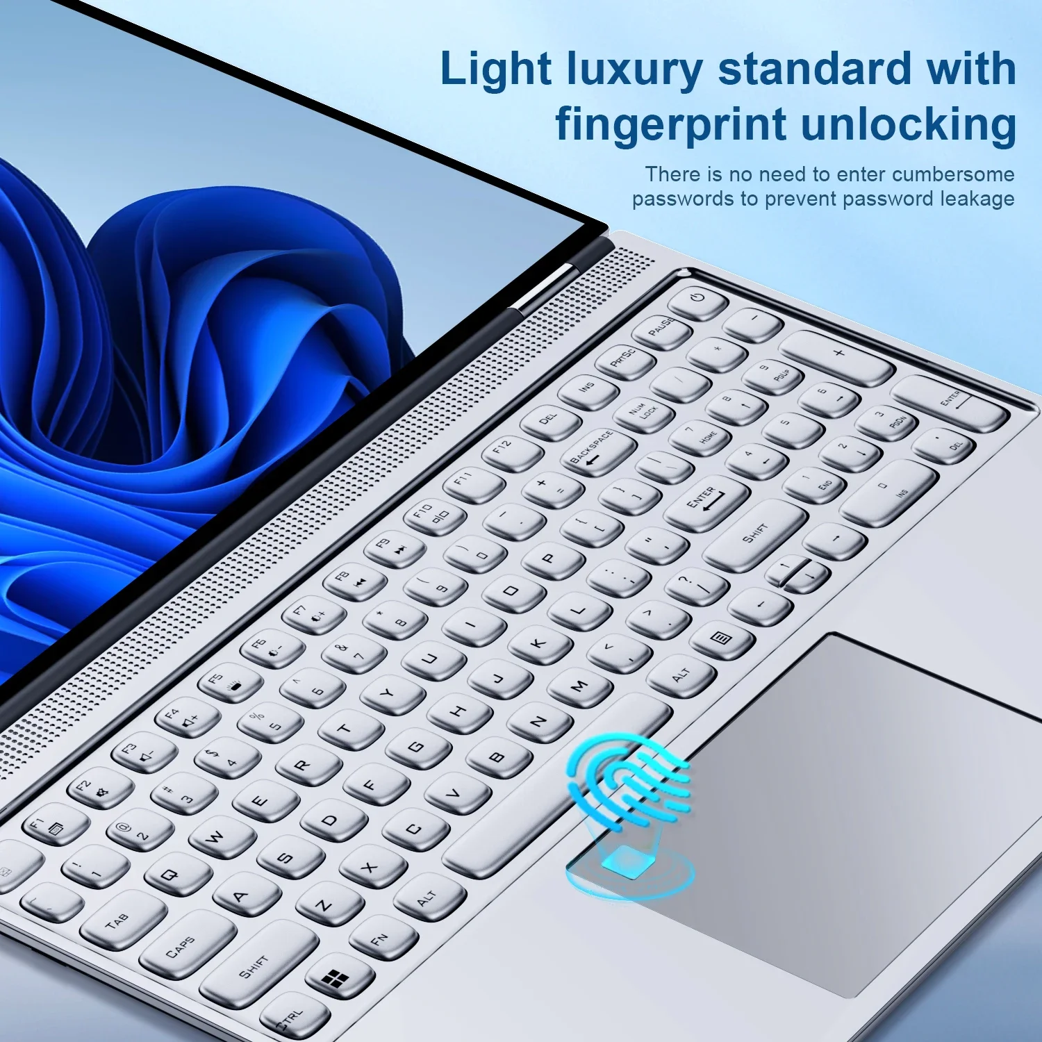 NUOVO 16 ''Laptop Intel N95 4K HD 120HZ Display 32GB + 2TB Windows 11 Pro Ufficio Gaming Notebook Computer Impronte Digitali Sblocco PC