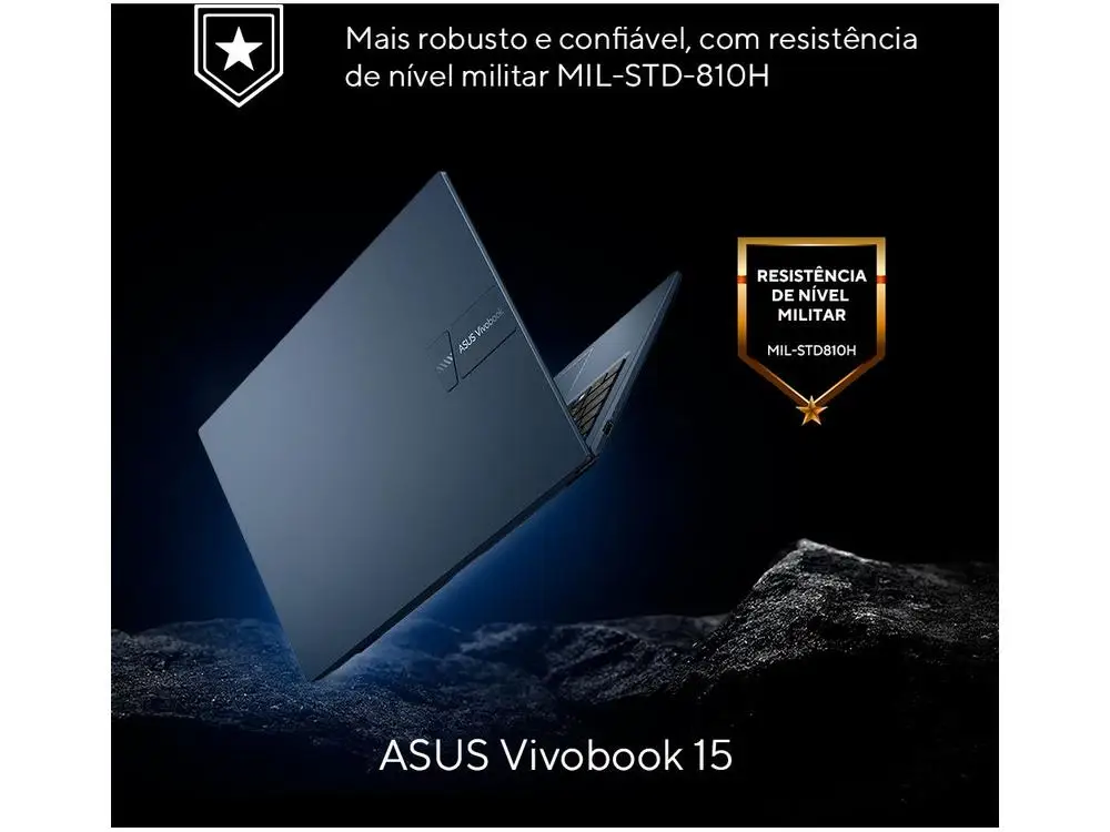 Notebook Asus Vivobook Core i5 8GB 256GB SSD 15.6'' Windows 11 Intel Iris Xe X1504VA-NJ1737W