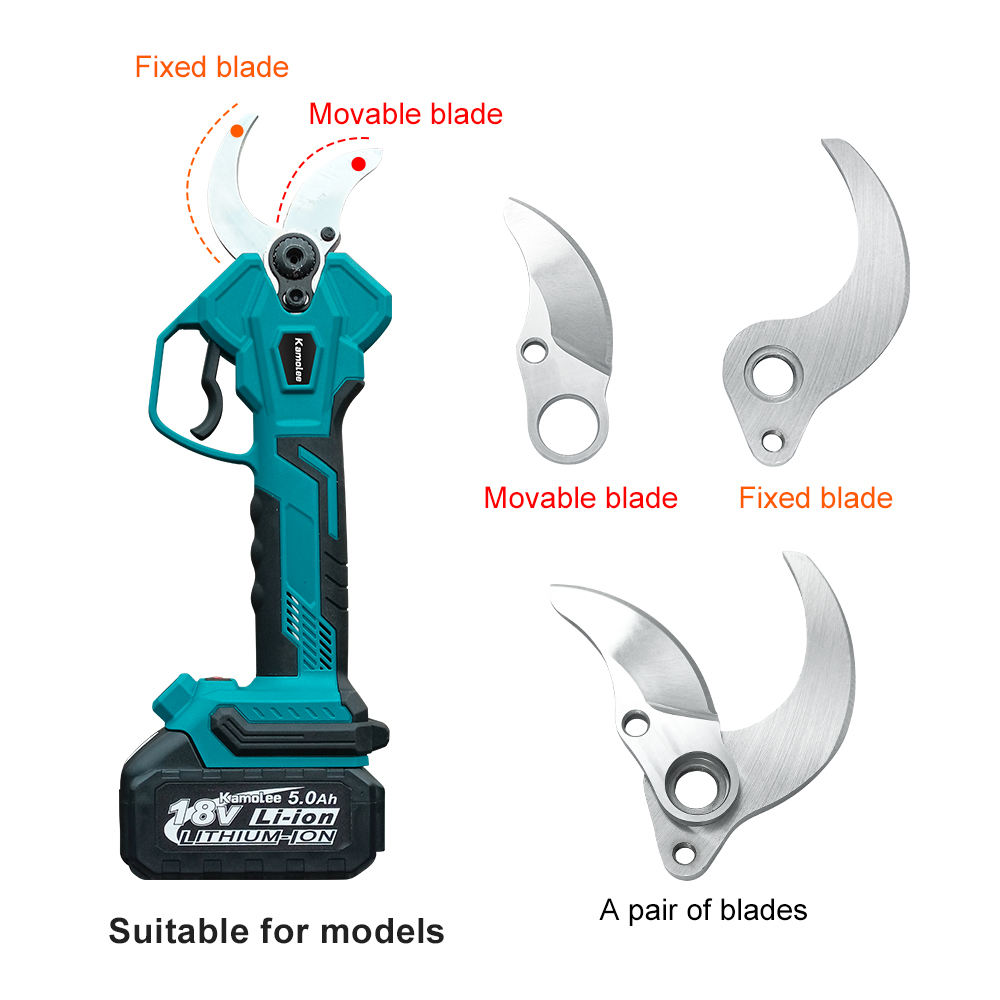 Kamolee SK5 50mm Forbici elettriche Lama accessoria Ad alta resistenza Elevata durezza Potatura Rami Attrezzo da giardino