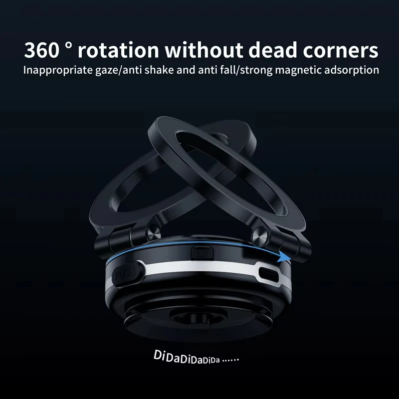 Für Magsafe Magnetische Vakuum Auto Telefon Halter Saugnapf Klapp Universal Navigation Stand Halterung Für IPhone/Samsung/Xiaomi