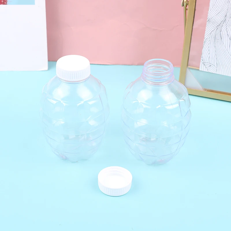 4 個ウォータージェルビーズアクセサリーウォータージェルビーズサブパッケージボトルプラスチックホッパーパイナップルボトル