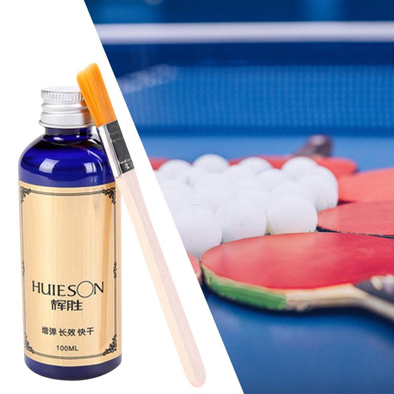 100ml Speed Liquid Super Glue With Brush For Pingpong Racket Rubbers Table Tennis Glue School Office Accessories