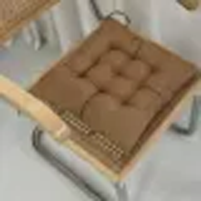 Solid Chair Cushion Square Mat Cotton Upholstery Soft Padded Cushion Pad Office Home Or Car Garden Sun Lounge Seat Cushion